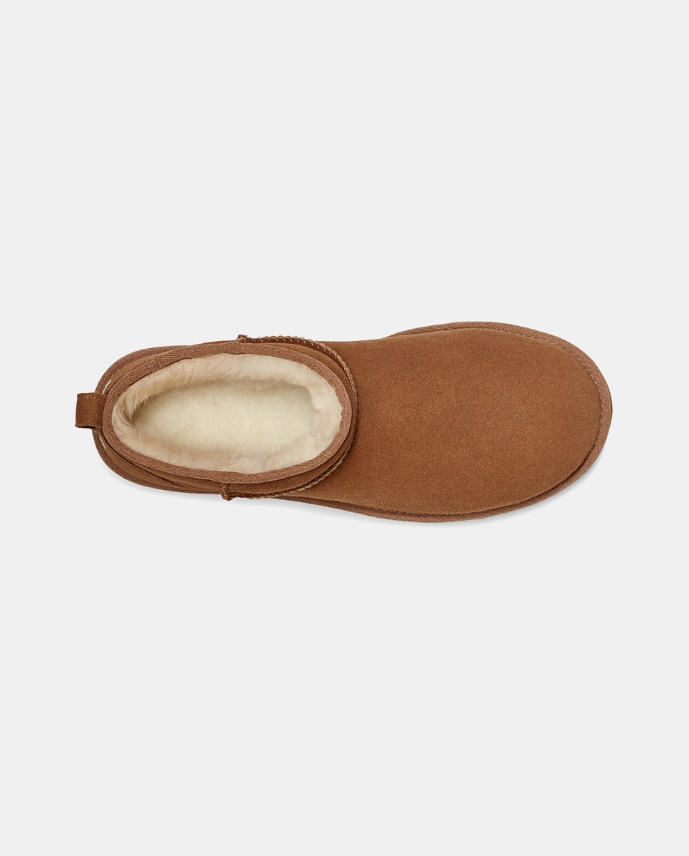 Botins Classic Ultra Mini Castanho-5