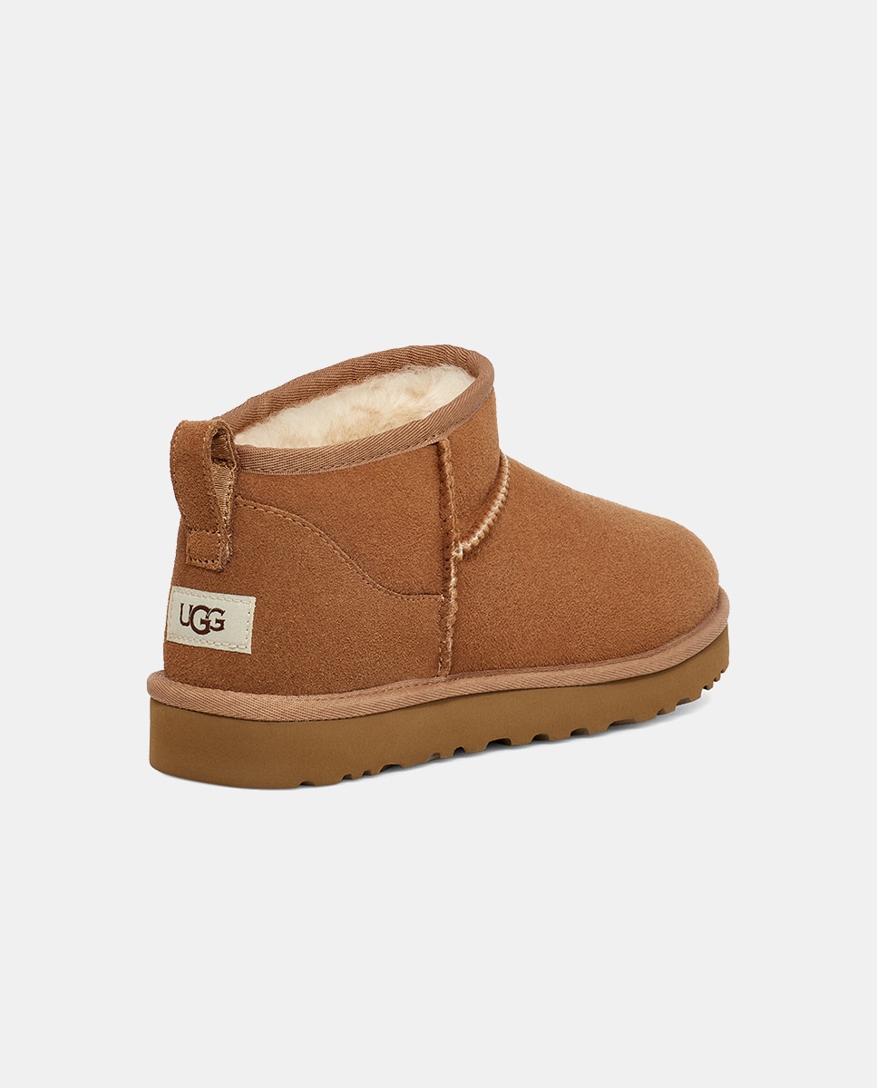 Botins Classic Ultra Mini Castanho-10