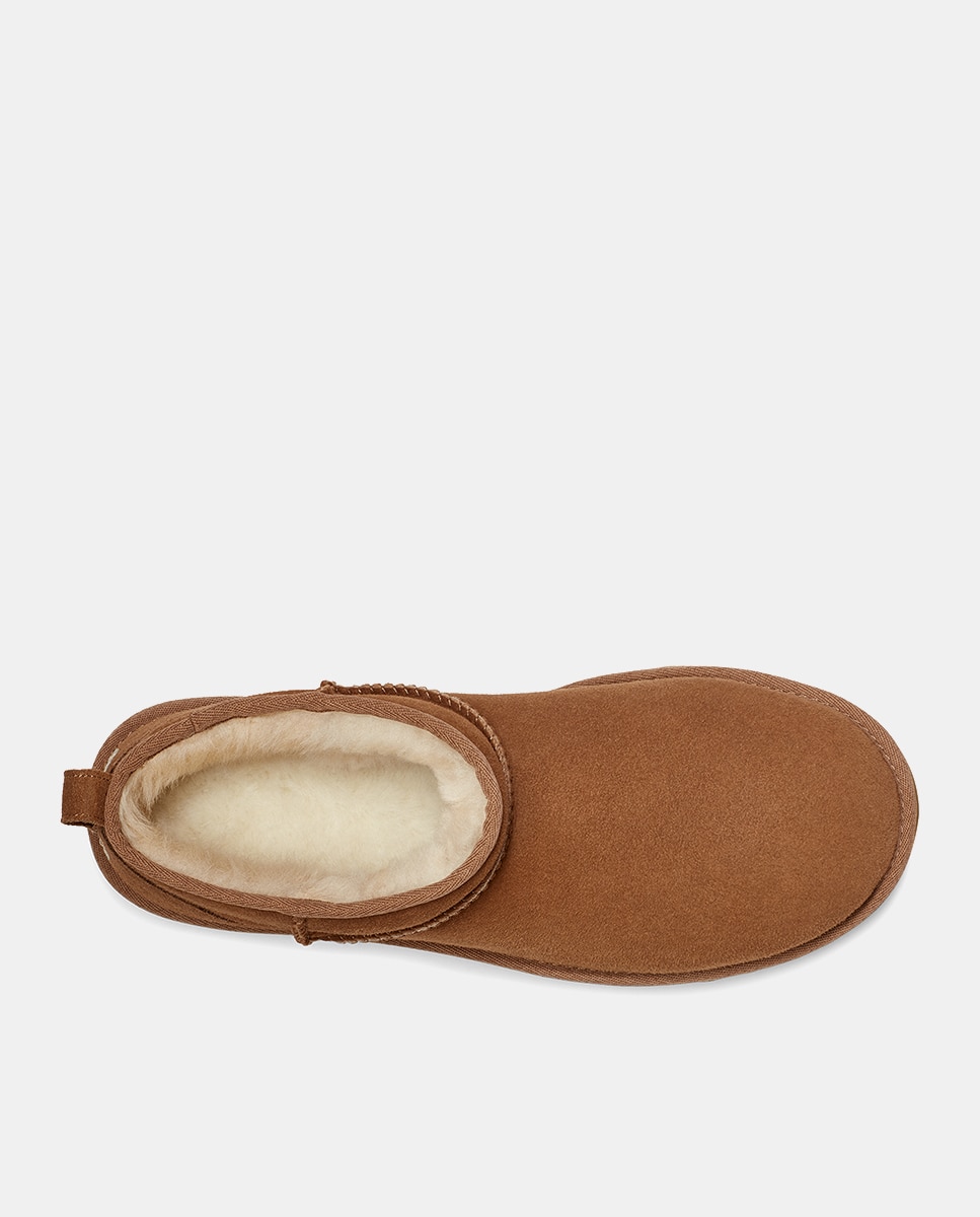 Botins Classic Ultra Mini Castanho-11
