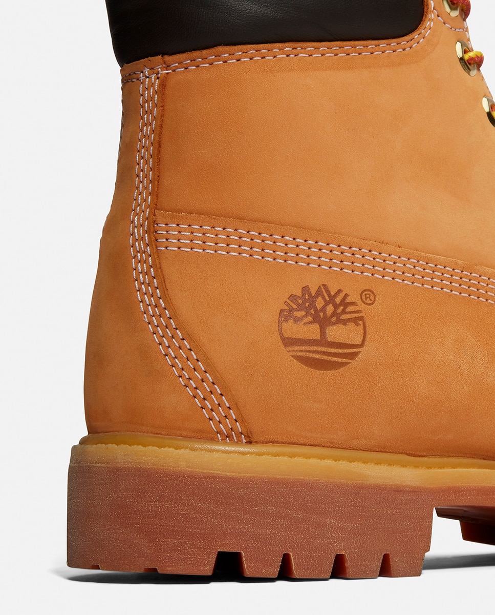 Botas Impermeáveis com Atacadores Timberland® Premium 6 Inch Mostarda-14