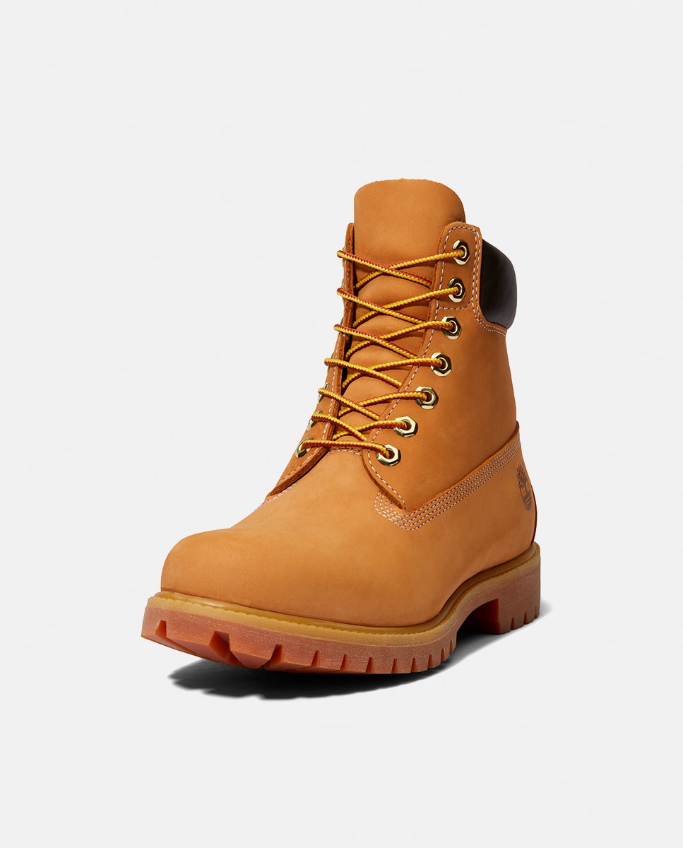 Botas Impermeáveis com Atacadores Timberland® Premium 6 Inch Mostarda-15