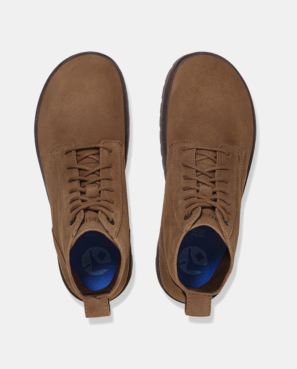 Botas Highwood de Camurça Castanho-escuro-2