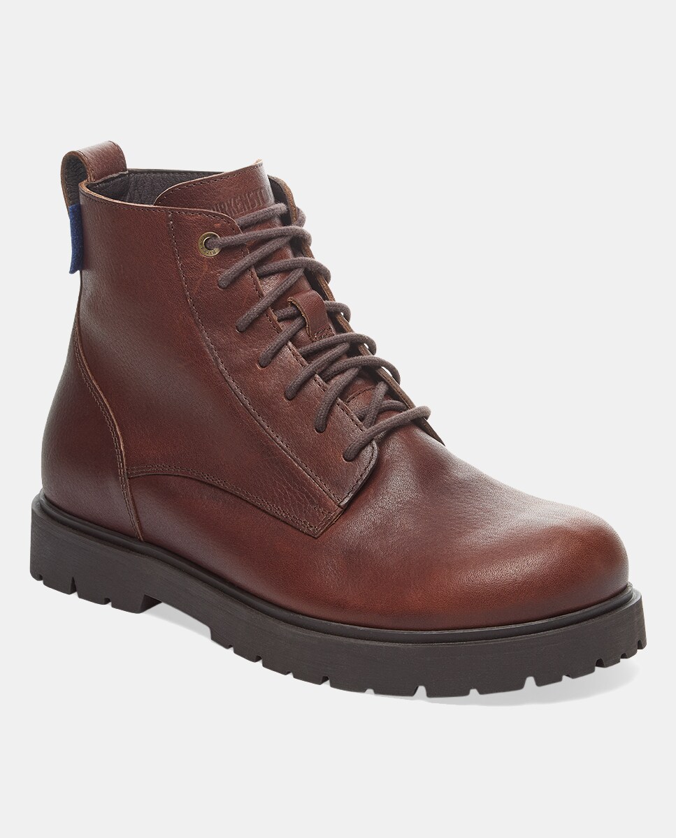 Botas Highwood em Pele Waterproof Castanho-chocolate-2