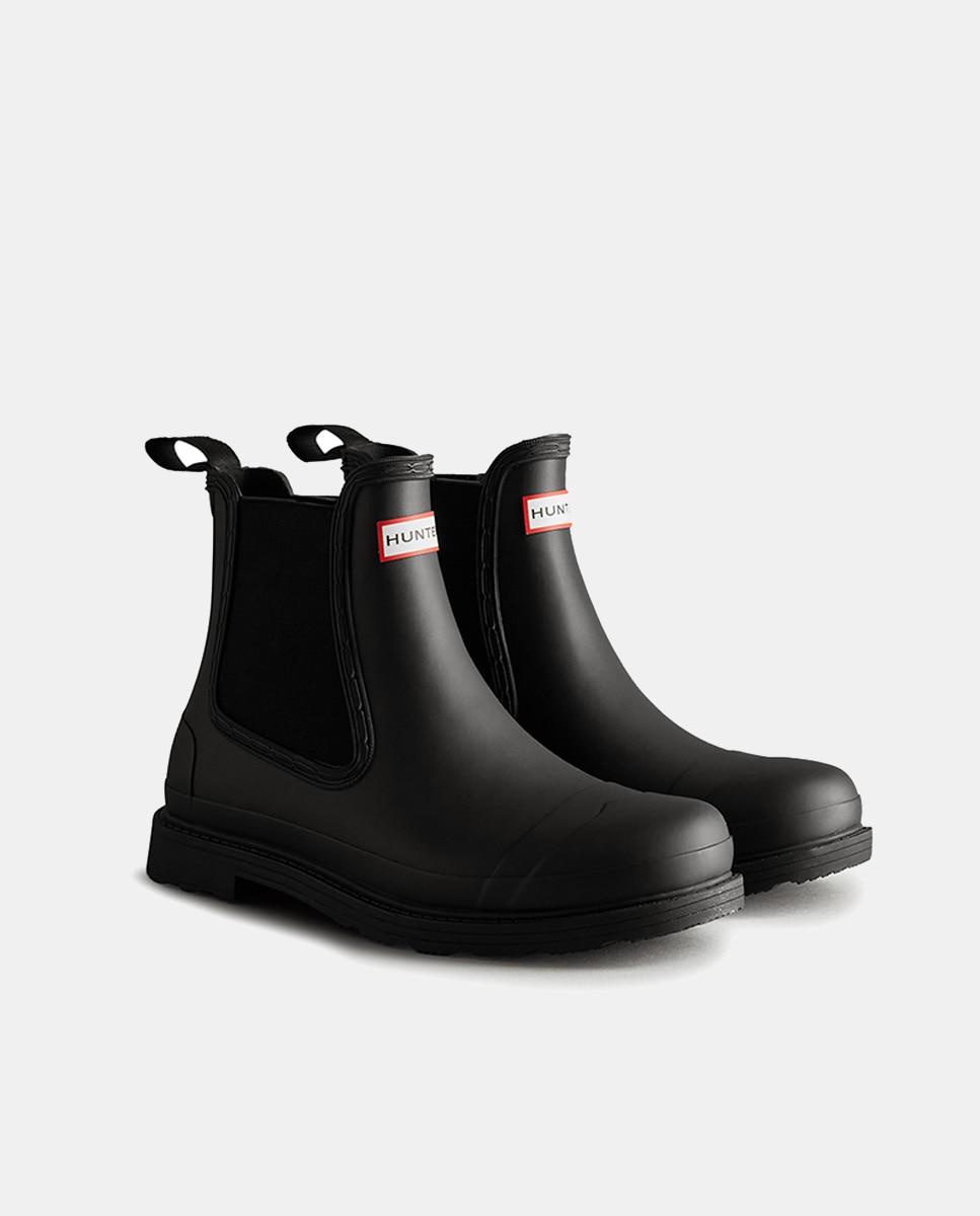 Bota hombre m Commando Chelsea - Hunter - Negro Negro-2