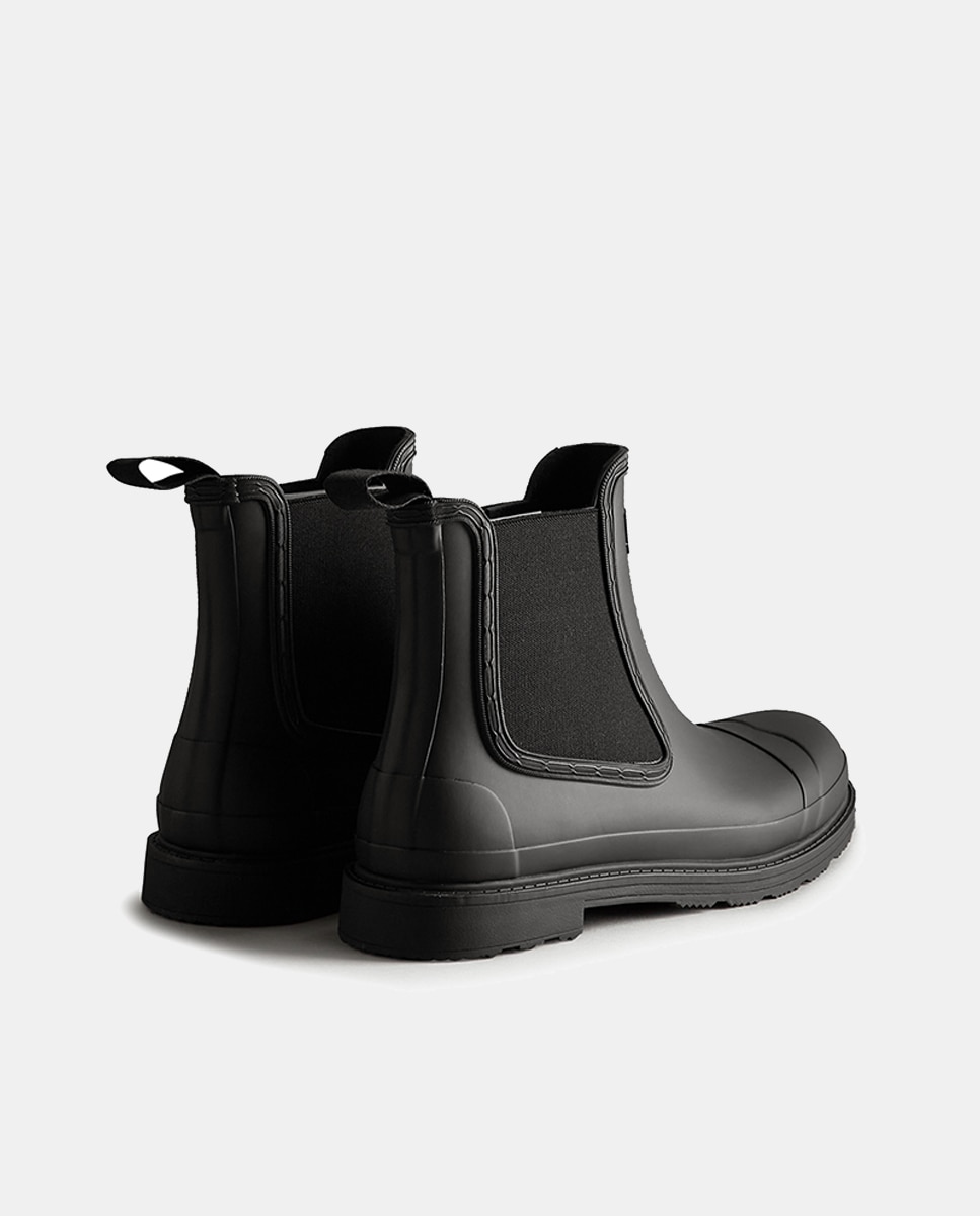 Bota hombre m Commando Chelsea - Hunter - Negro Negro-3