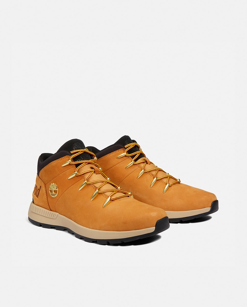 Sapatilhas de Meio Cano Sprint Trekker - Amarelo Mostarda-4
