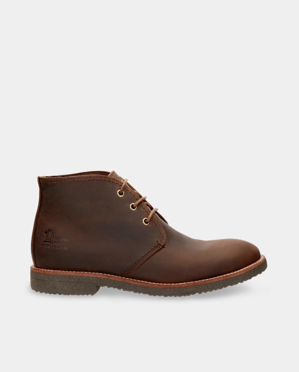 Botins em Pele com Forro de Pele Couro-1