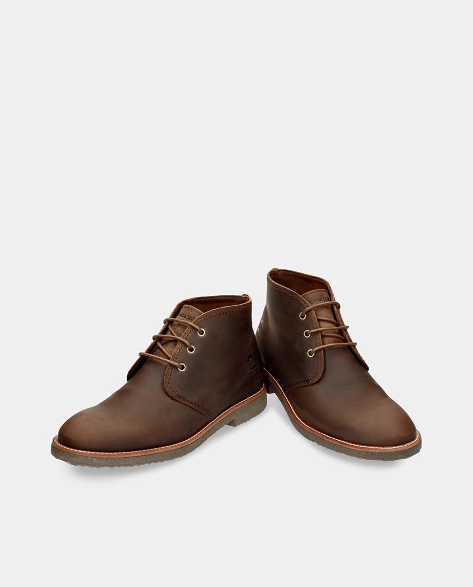Botins em Pele com Forro de Pele Couro-3
