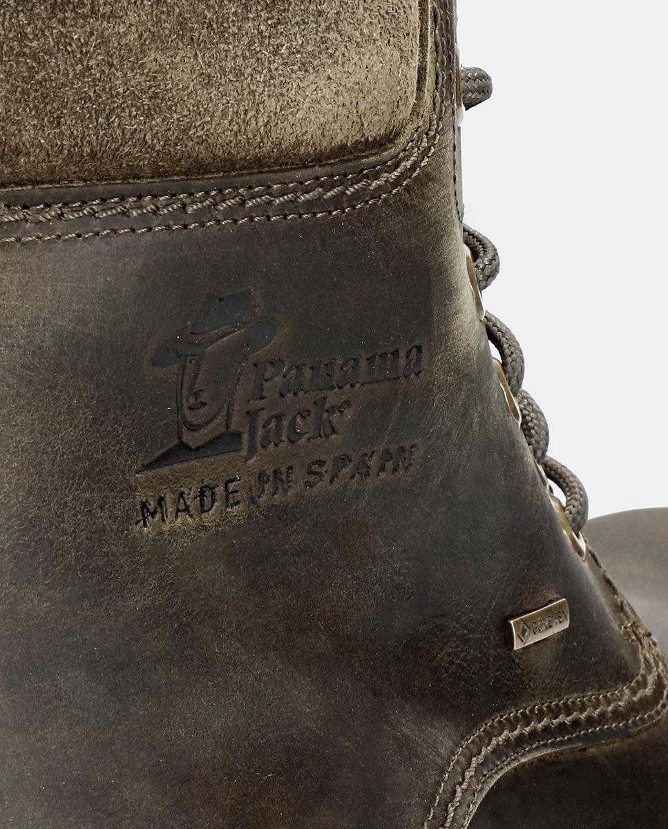 Botas de Pele com Forro Goretex Verde-militar-5
