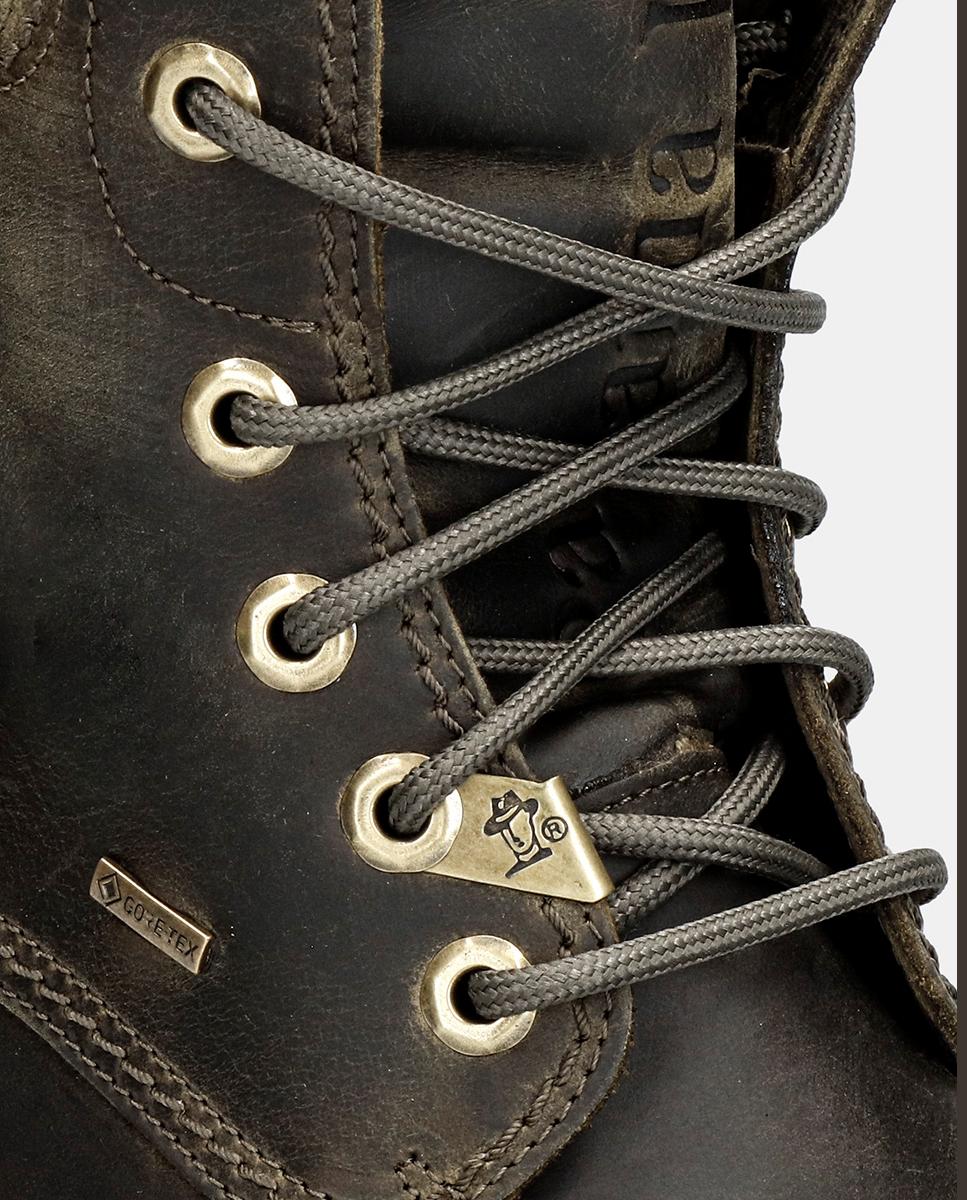 Botas de Pele com Forro Goretex Verde-militar-6