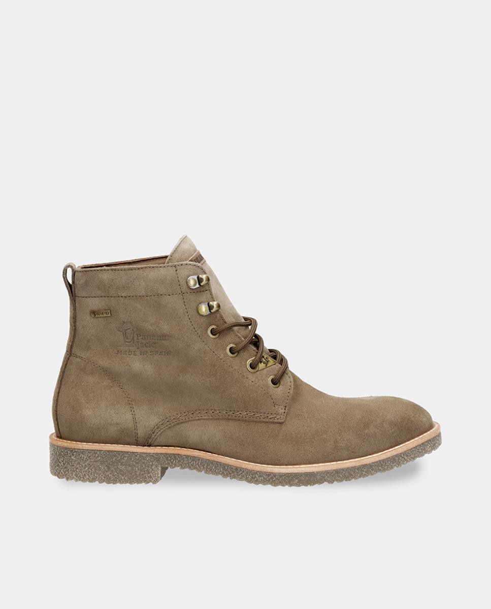 Imagem 0 de Botins em Velour com Forro de Goretex
