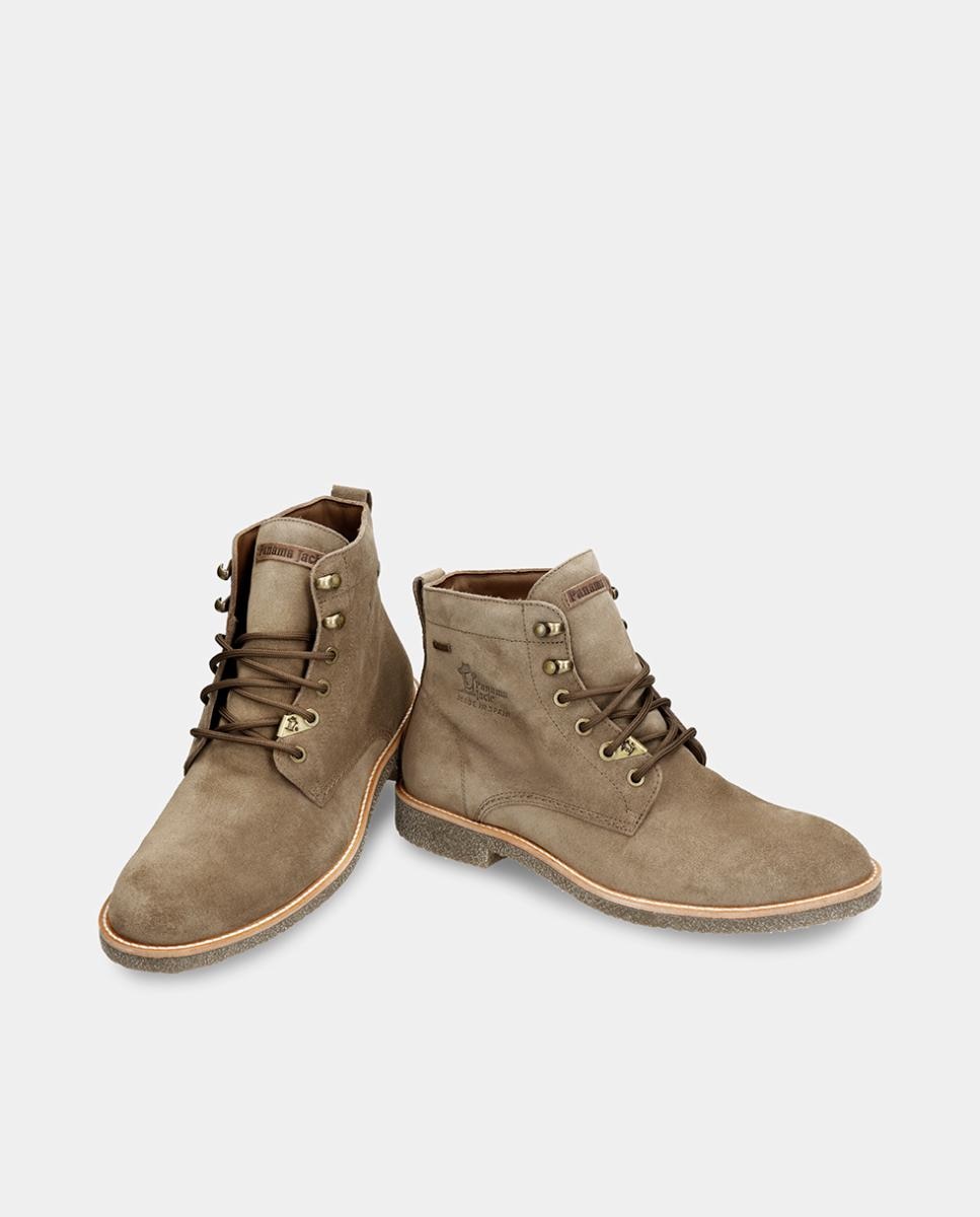 Botins em Velour com Forro de Goretex Cinzento-claro-2