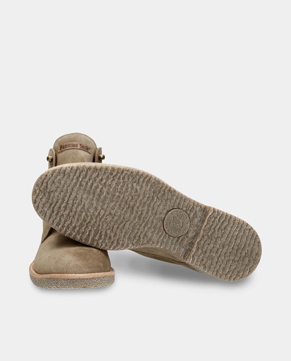 Botins em Velour com Forro de Goretex Cinzento-claro-3