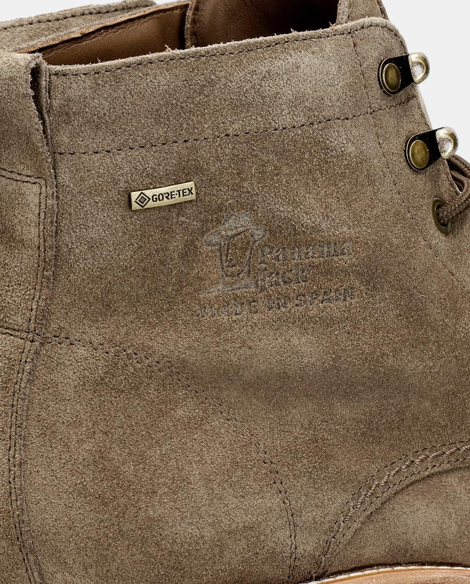 Botins em Velour com Forro de Goretex Cinzento-claro-5