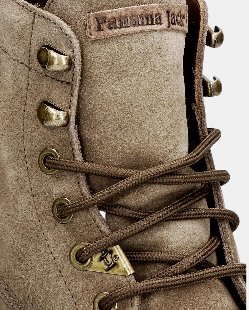 Botins em Velour com Forro de Goretex Cinzento-claro-6