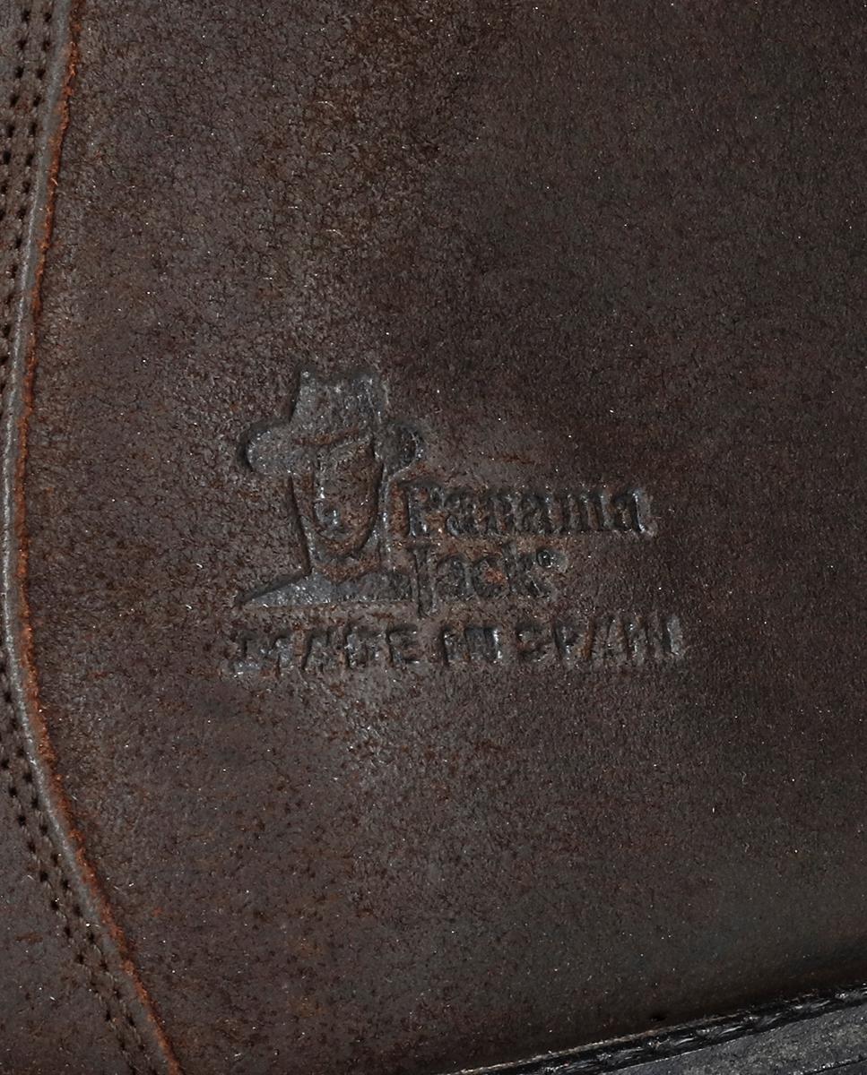Botins em Velour com Forro de Pele Castanho-escuro-6