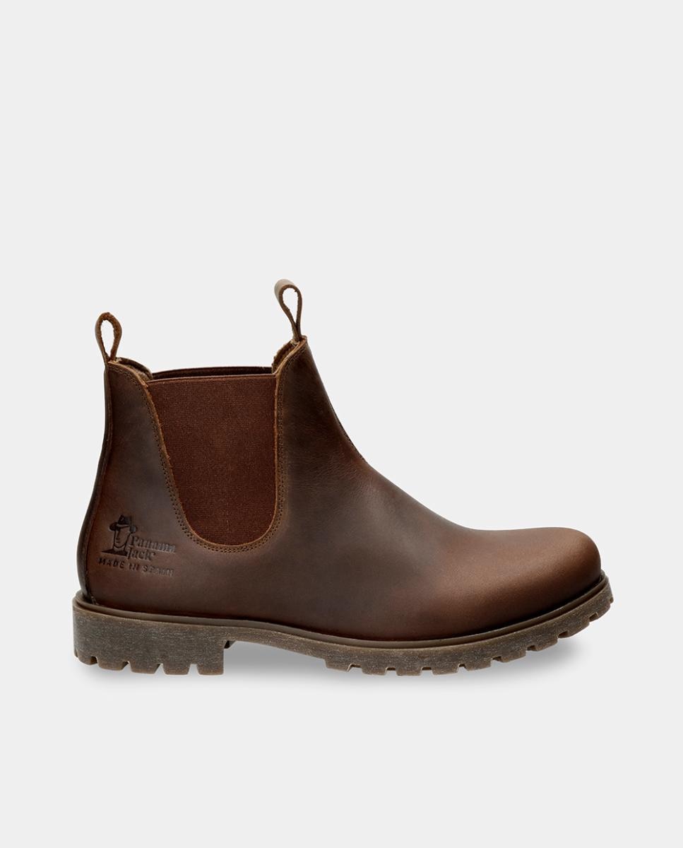 Imagem 0 de Botins em Pele com Forro de Pele