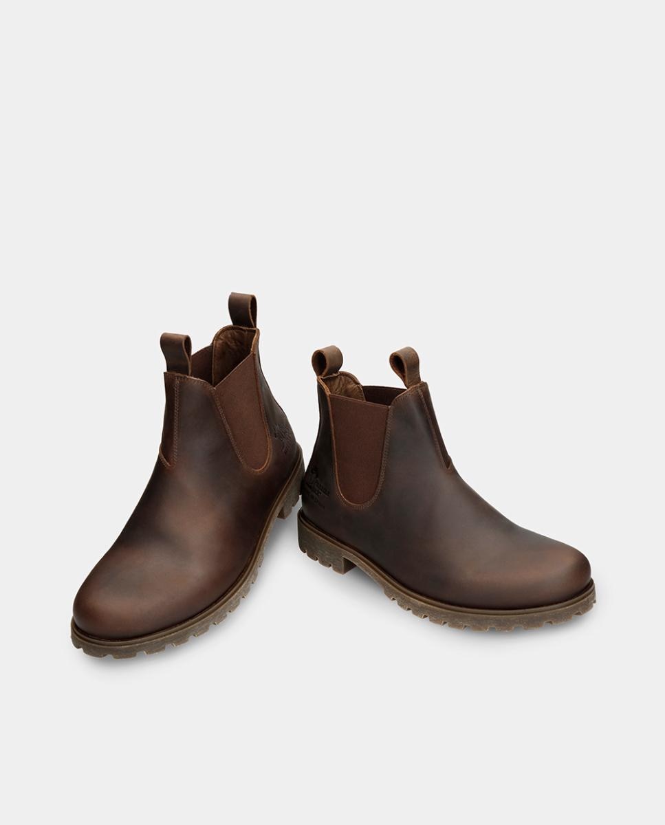 Botins em Pele com Forro de Pele Couro-2