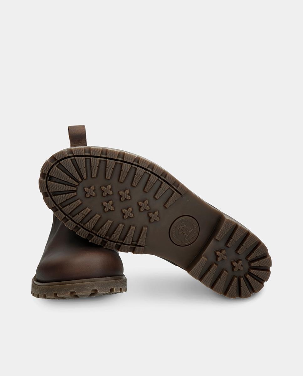 Botins em Pele com Forro de Pele Couro-3