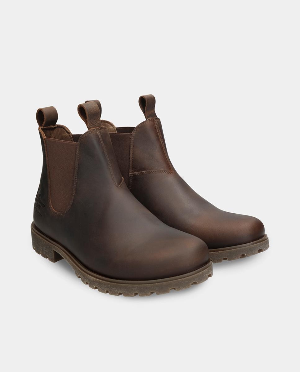Botins em Pele com Forro de Pele Couro-4