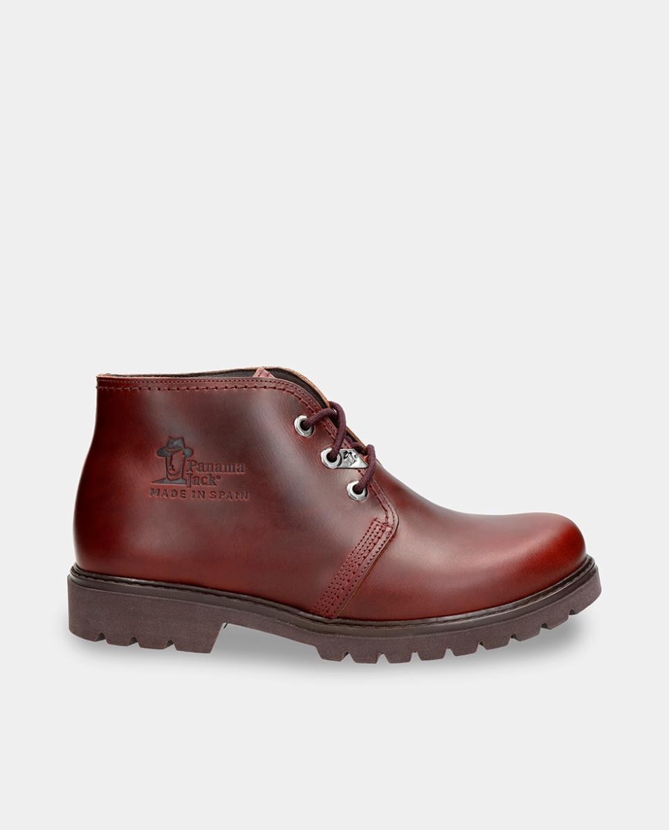 Imagem 0 de Botins em Pele com Forro de Pele