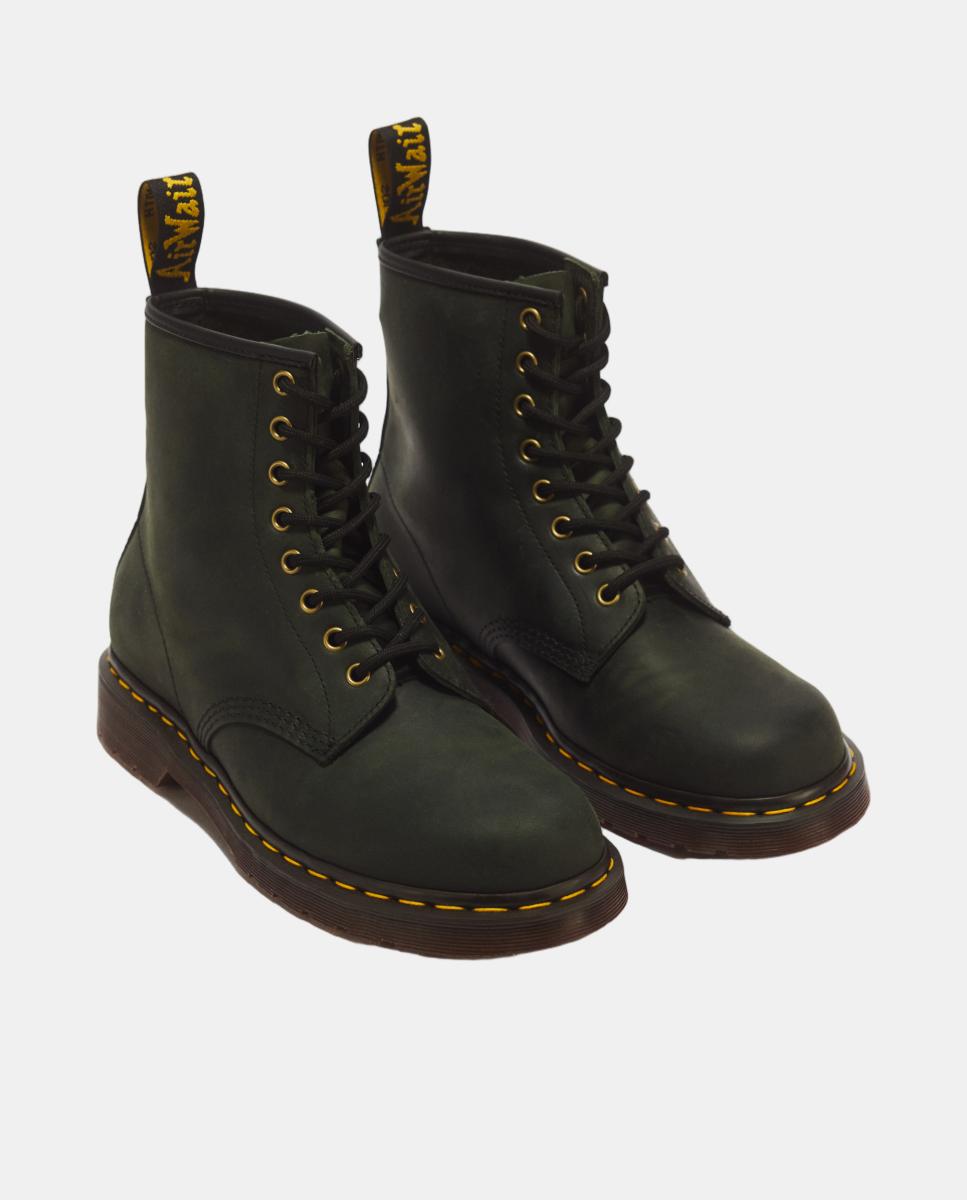Botas de hombre 1460 de piel crazy horse - Dr. Martens - Verde oscuro Verde oscuro-2