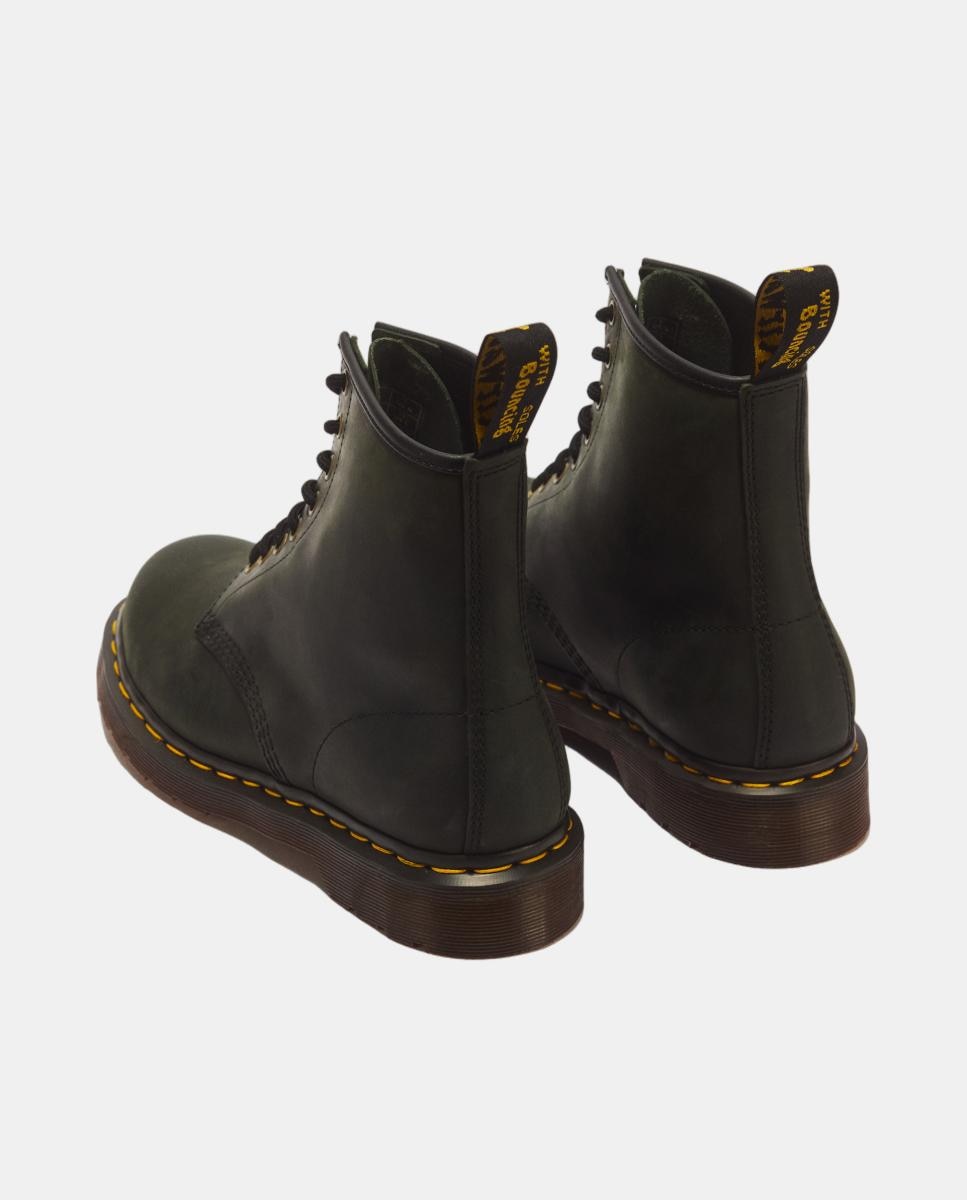 Botas de hombre 1460 de piel crazy horse - Dr. Martens - Verde oscuro Verde oscuro-3