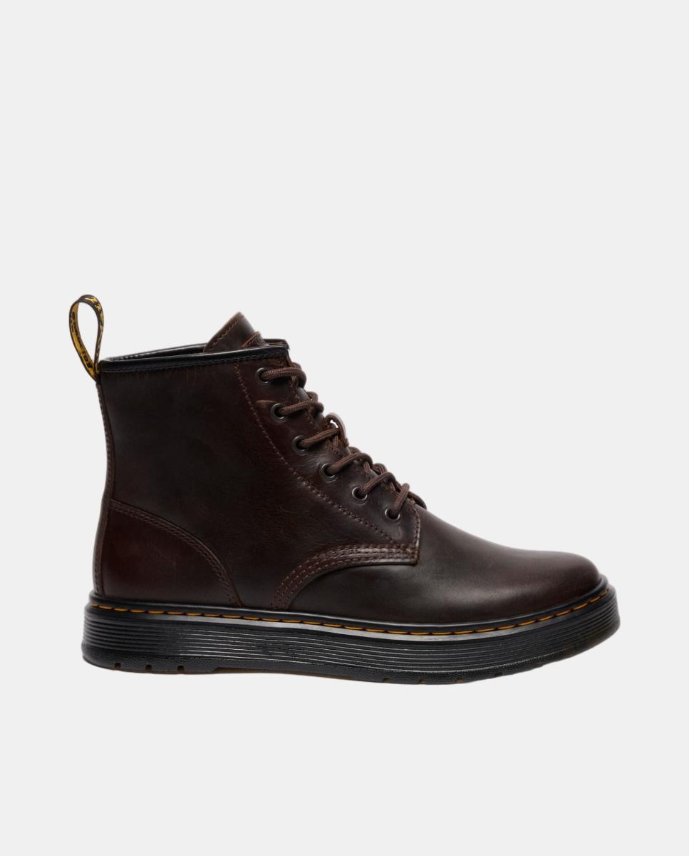 Botins Chukka Brookline em Pele Crazy Horse Castanho-escuro-1