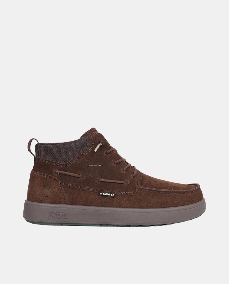 Imagem 0 de Sapatos tipo Botins cano baixas pele easy-on