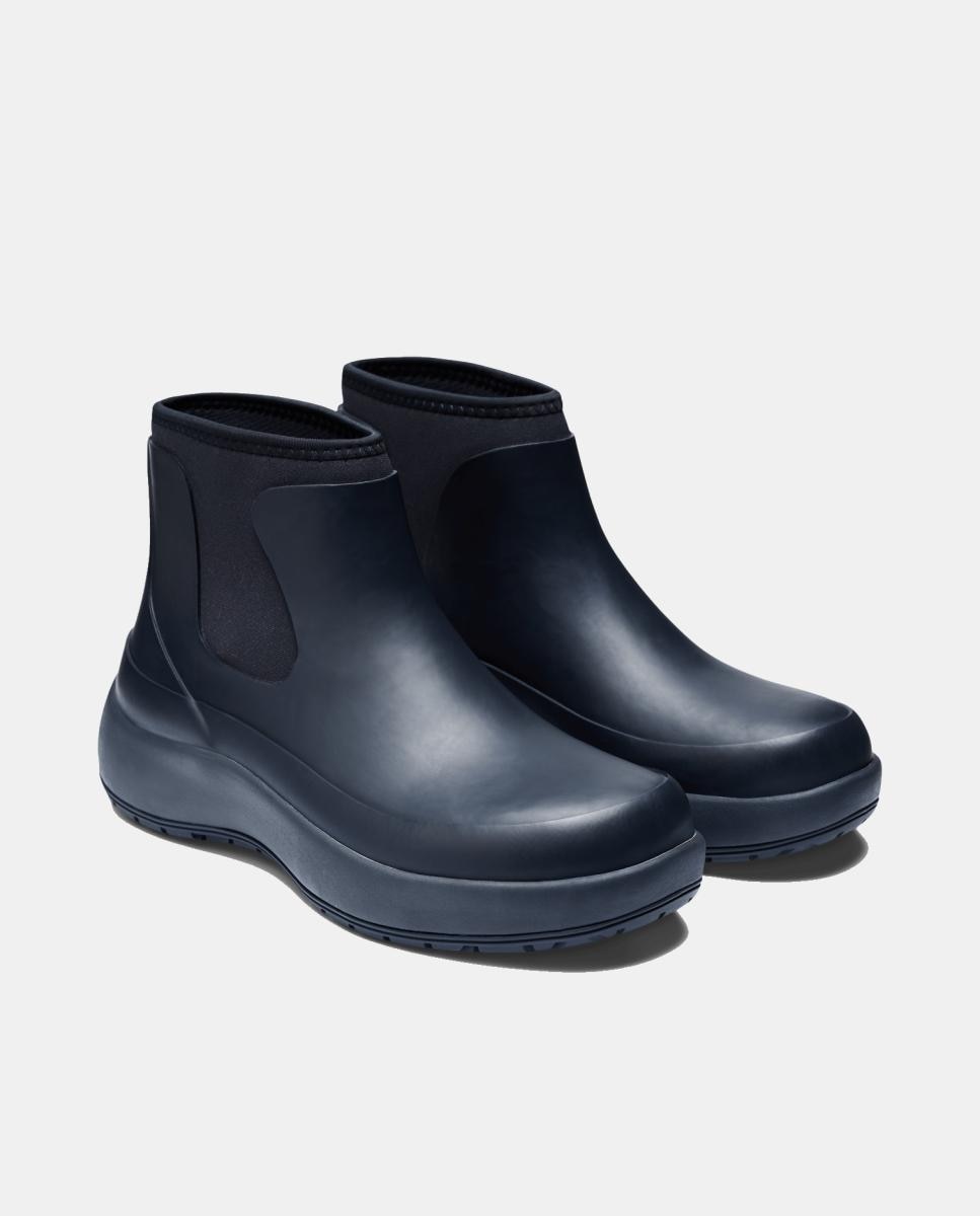 Botins impermeáveis rains homem chelseadry boot Azul-marinho-2