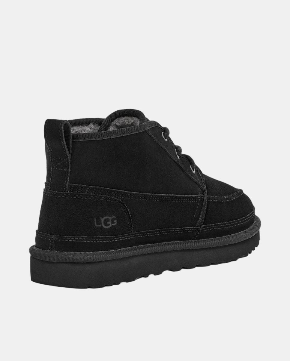 Botín cordones de piel nobuck neumel moc nobuck - UGG - Negro Negro-4