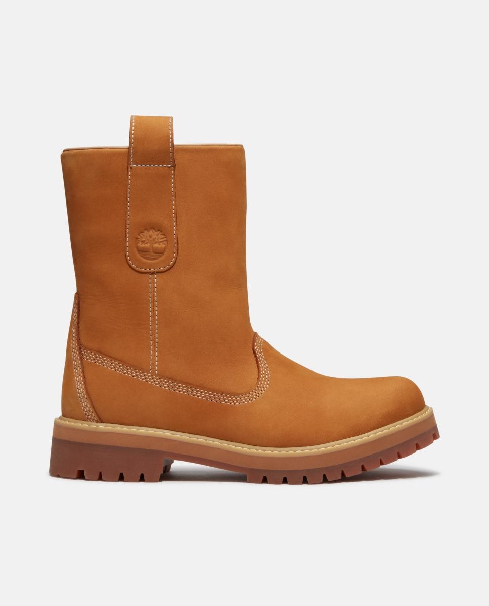 Imagen 0 de Bota media tipo pull-on para hombre Mostaza