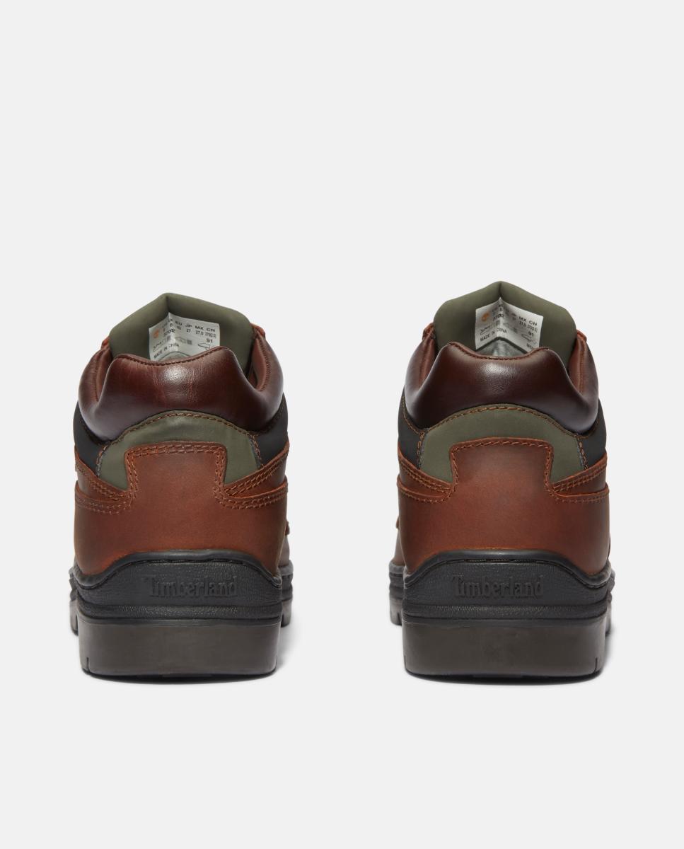 Botas pelo Tornozelo com Membrana Castanho-escuro-5