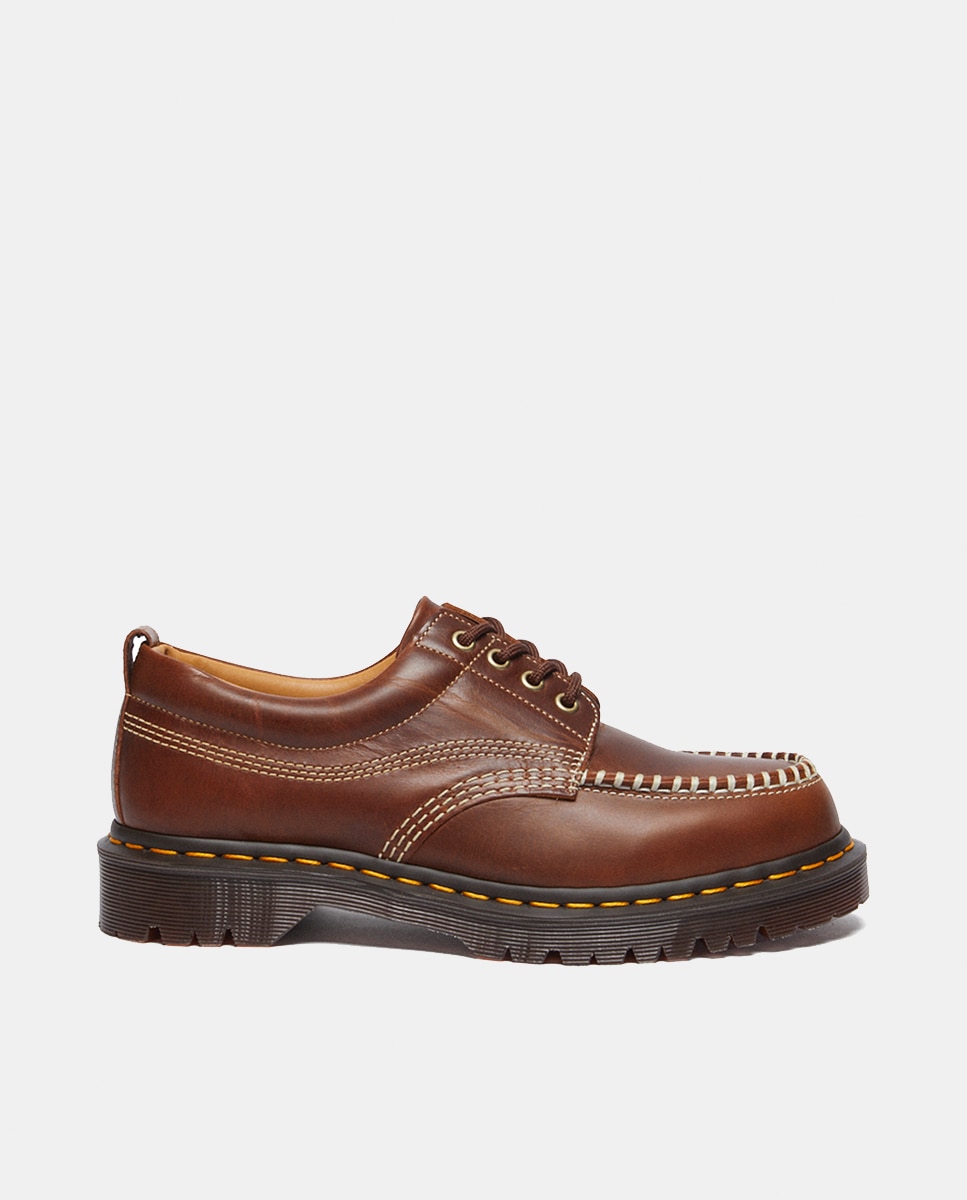 Imagem 0 de Sapatos Lowell Moc Toe em Pele