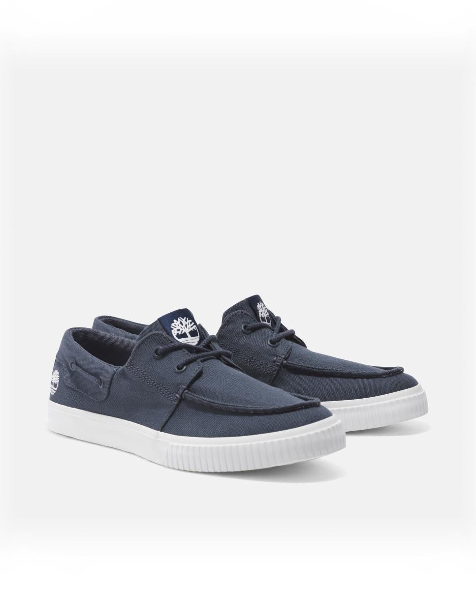 Náutico de lona Mylo Bay para hombre - Timberland - Azul Azul-3