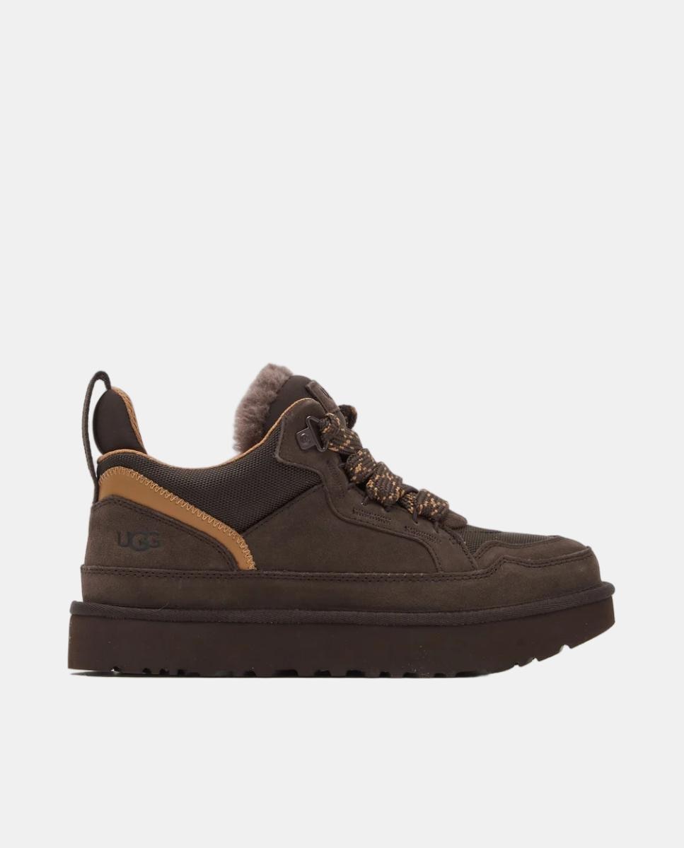Imagen 0 de Sneaker piel lowmel Marrón chocolate