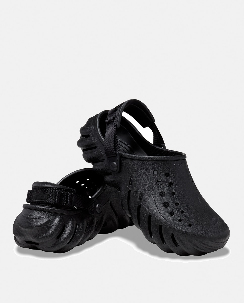 Socas Unissexo Echo Clog Preto-2