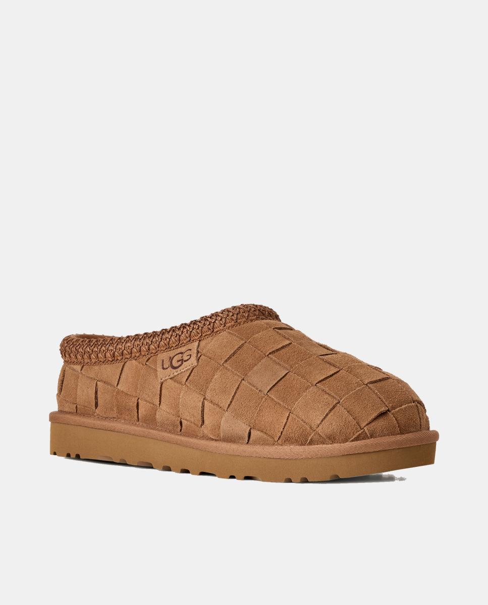 Mocassins Slip On em Pele Entrançada Tasman Woven. Couro-2