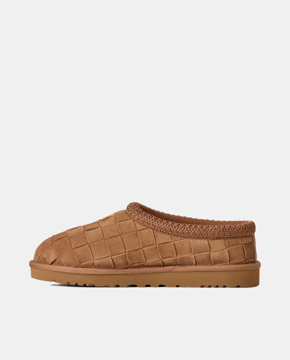 Mocassins Slip On em Pele Entrançada Tasman Woven. Couro-3