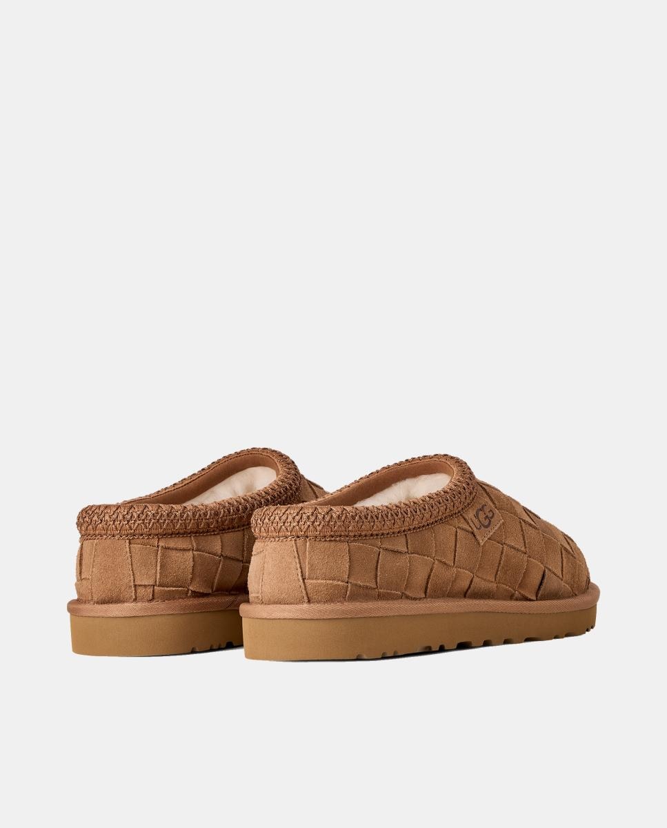 Mocassins Slip On em Pele Entrançada Tasman Woven. Couro-4