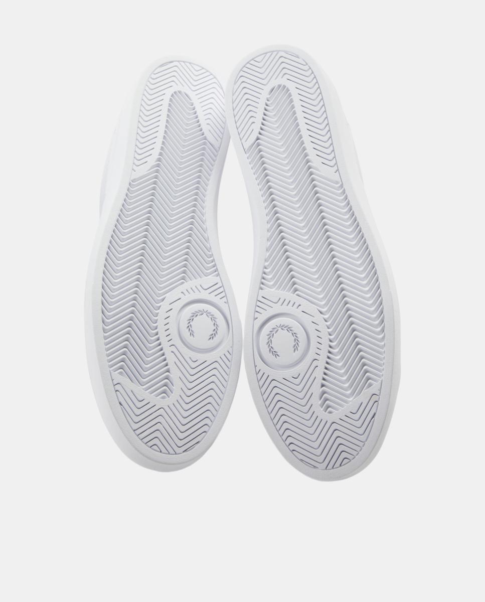 Zapatilla spencer leather - Fred Perry - Blanco Blanco-4