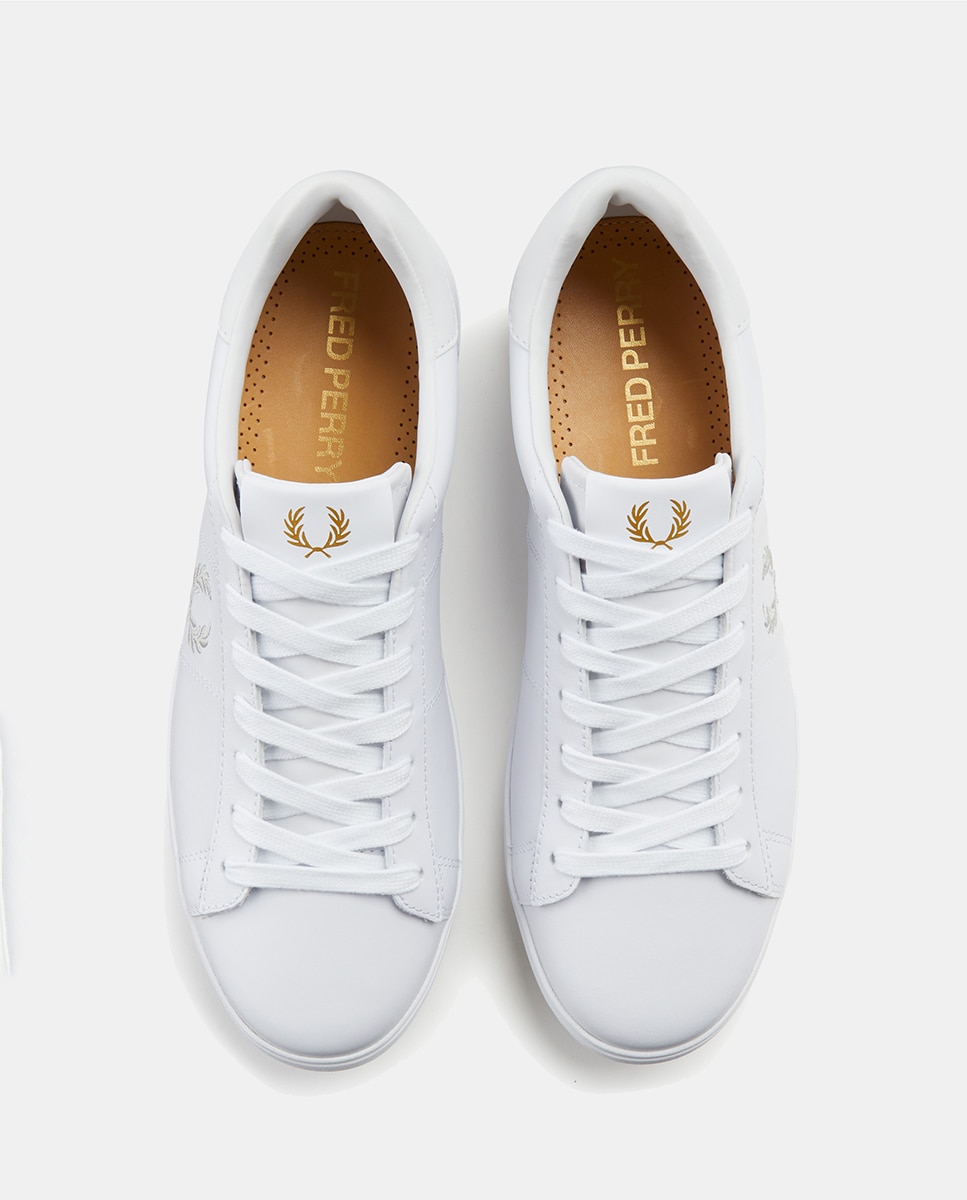 Sapatilhas Spencer Leather Branco-2