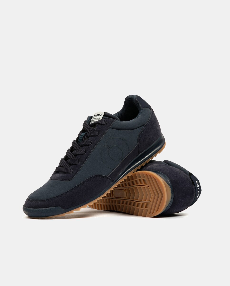 Sapatilhas Modelo Paris 100% Nylon Reciclado Azul-2