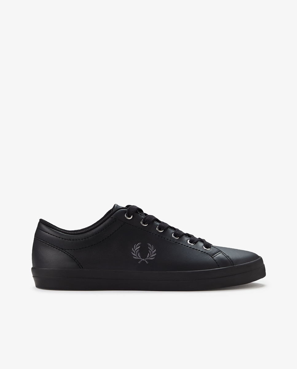 Sapatilhas Spencer Leather Preto-1