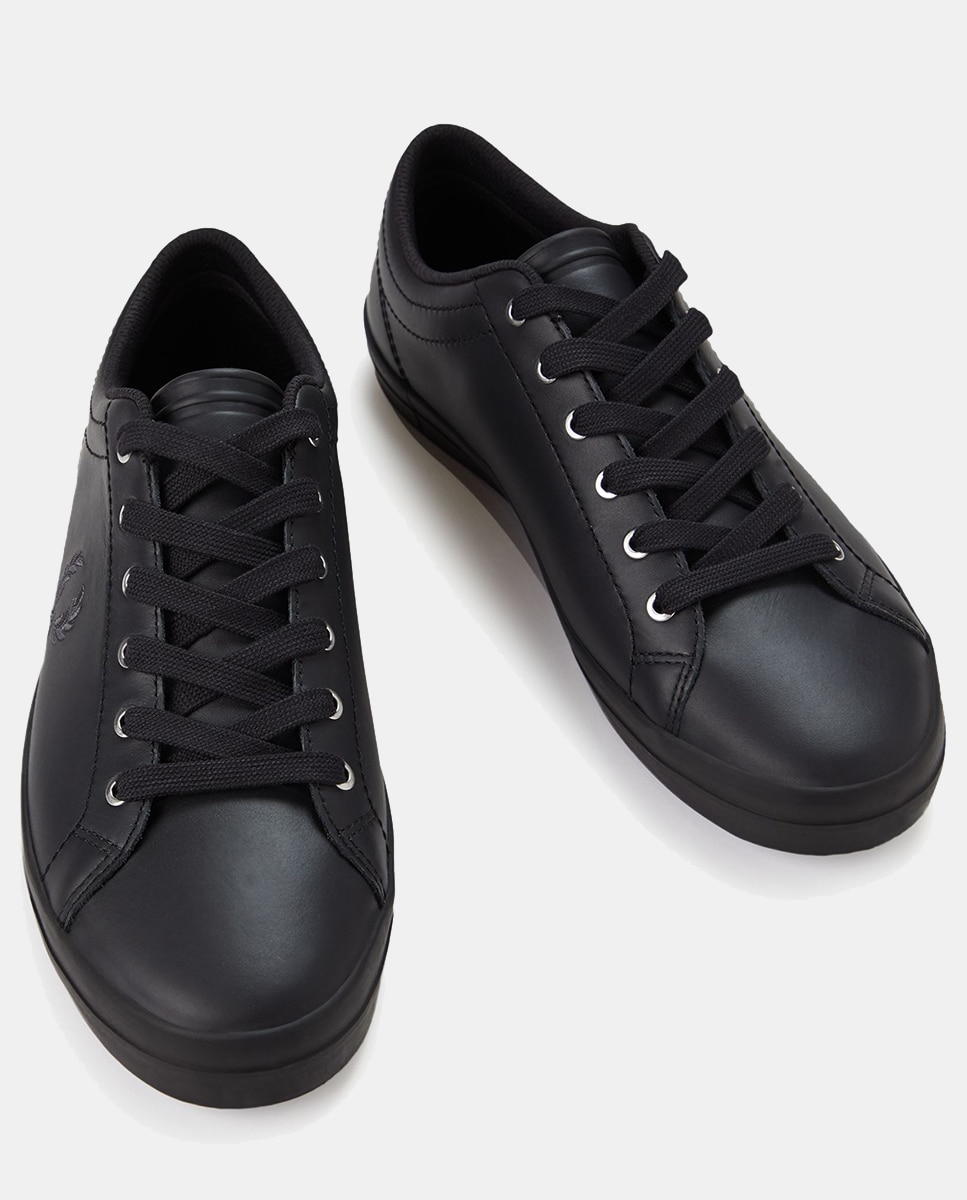Sapatilhas Spencer Leather Preto-2