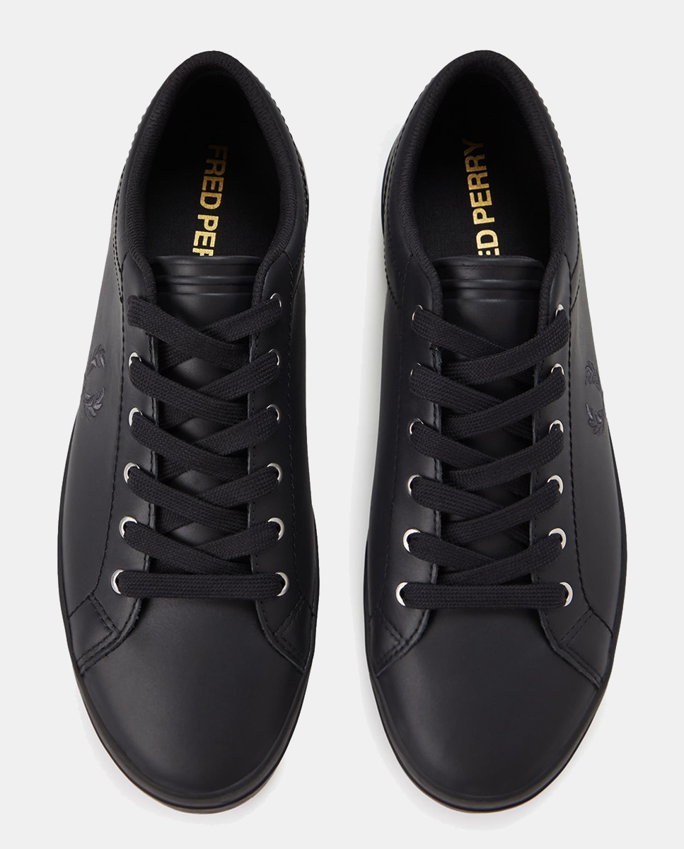 Sapatilhas Spencer Leather Preto-4