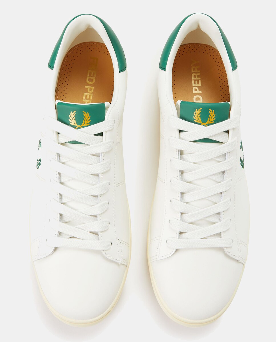 Zapatilla Blanca Zapatillas Fred Perry Piel Fred Perry Zapatillas