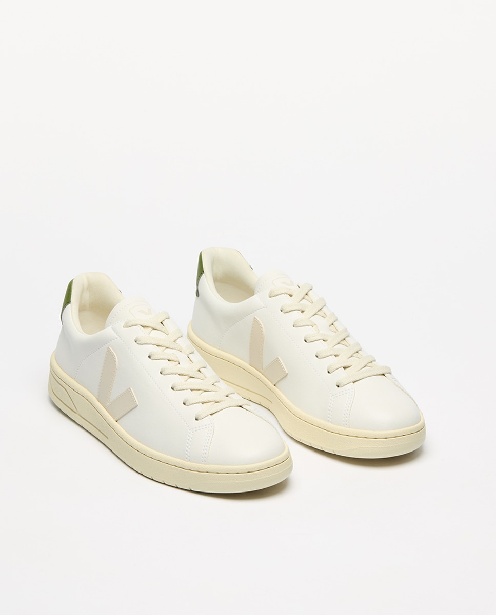 Sapatilhas Baskets Urca em Pele Branco Total-3