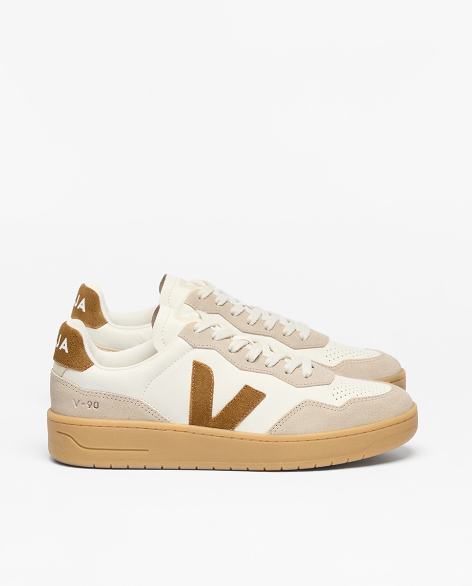Veja - Deportivos baskets v90 piel.