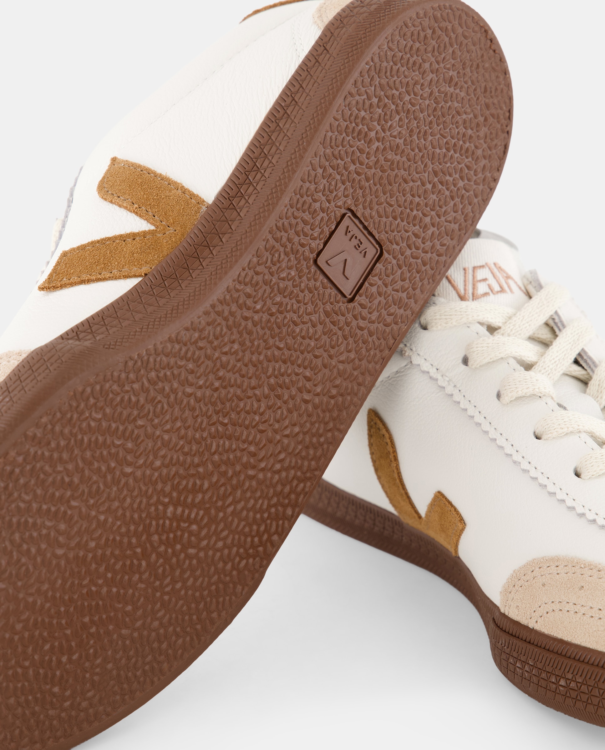 Sapatilhas Baskets Volley em Pele Branco Total-7